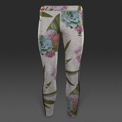 Adidas Originals Floral Train Leggings Multicolor for Women